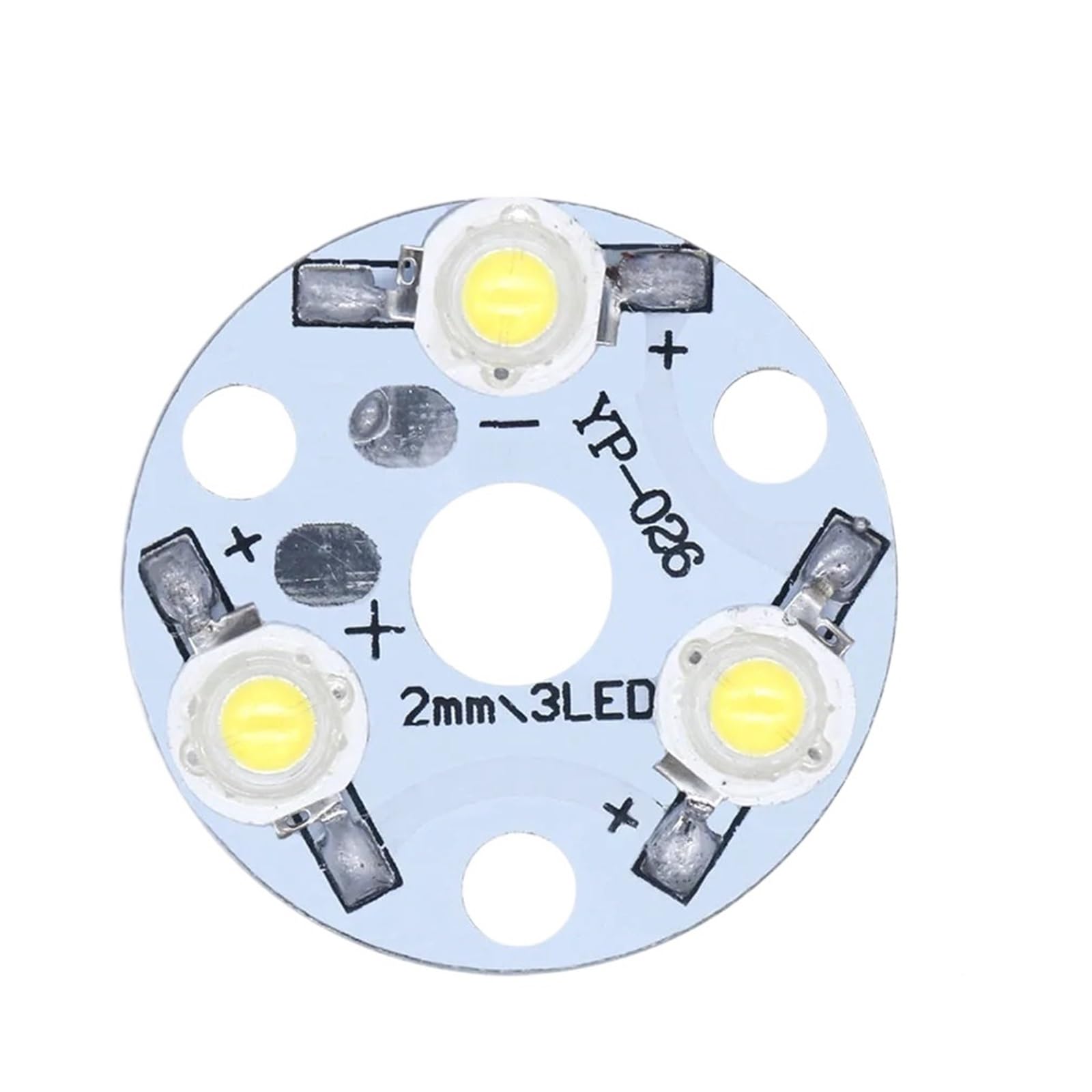 1 pz 10W LED diodo COB SMD Lampadina LED Driver di Bordo Adatto per faretti LED faretti da Incasso Riparazione Fai da Te (Colore: Solo Chip 3W)