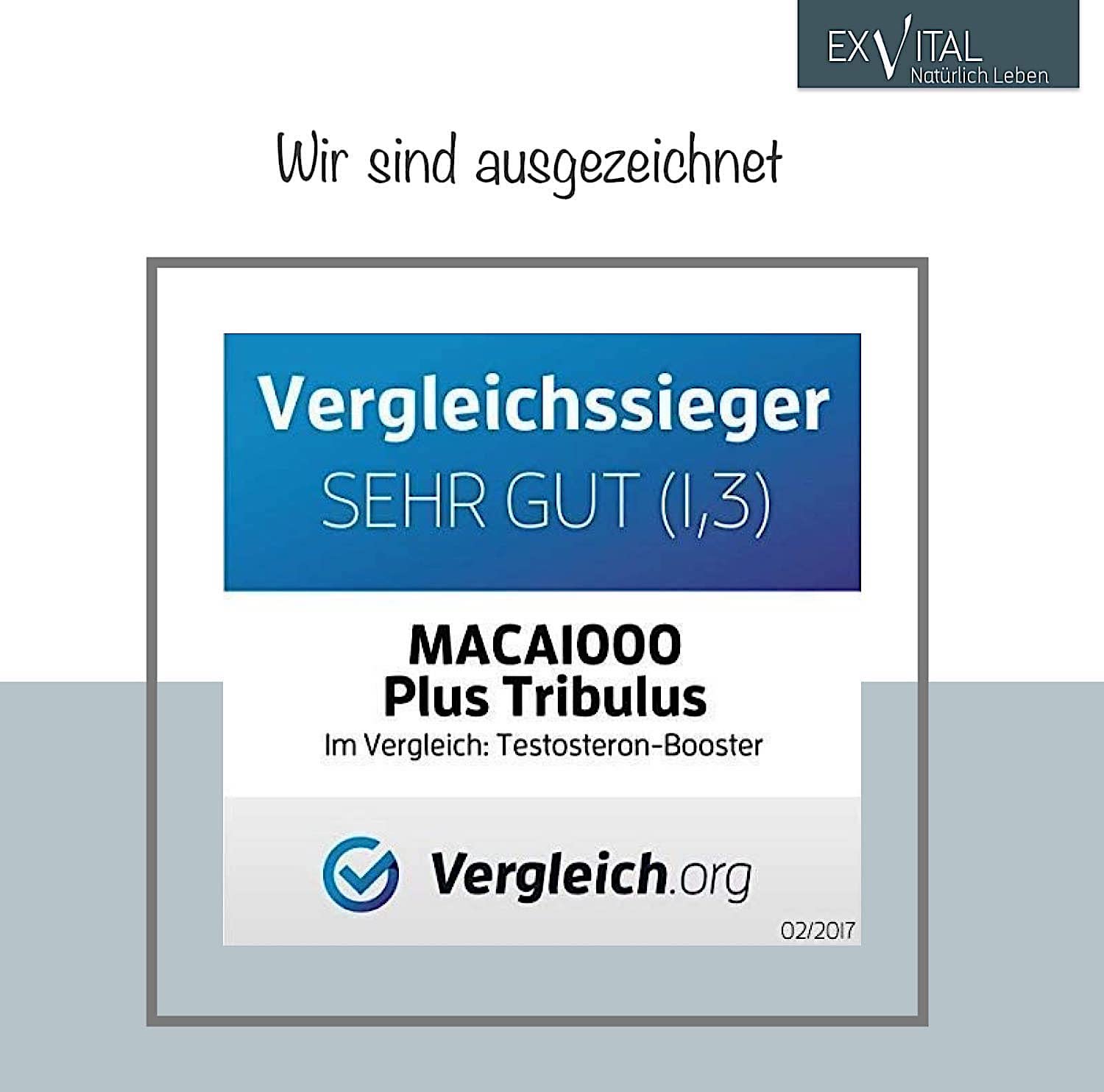 Maca 1000 plus Tribulus, Maca und Tribulus ideal kombiniert in einem Produkt, 90 Kapseln in Premiumqualität, Hochdosiert, 1er Pack (1x 74g)