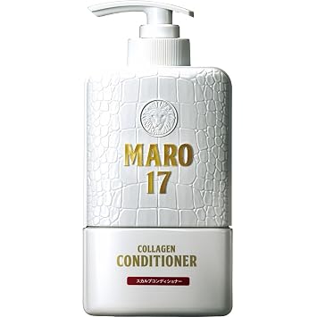 MARO17 Japans #1 Collagen Conditioner - Promotes Hair Growth & Boosts Scalp Circulation - Sulfate Free + DHT Blocker Refreshing Scalp Cleansing Mens Conditioner with Collagen & Hyaluronic Acid