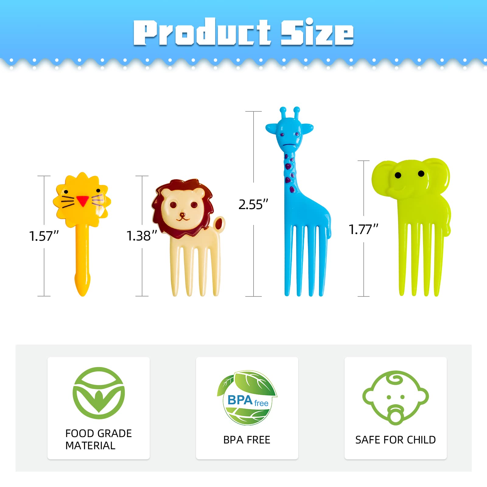 PAPSTAR 19347 Papstar Decorative Picks Pack of 500