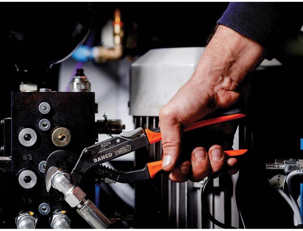 Bahco 8224 Adjustable Joint Pliers, 10-Inch