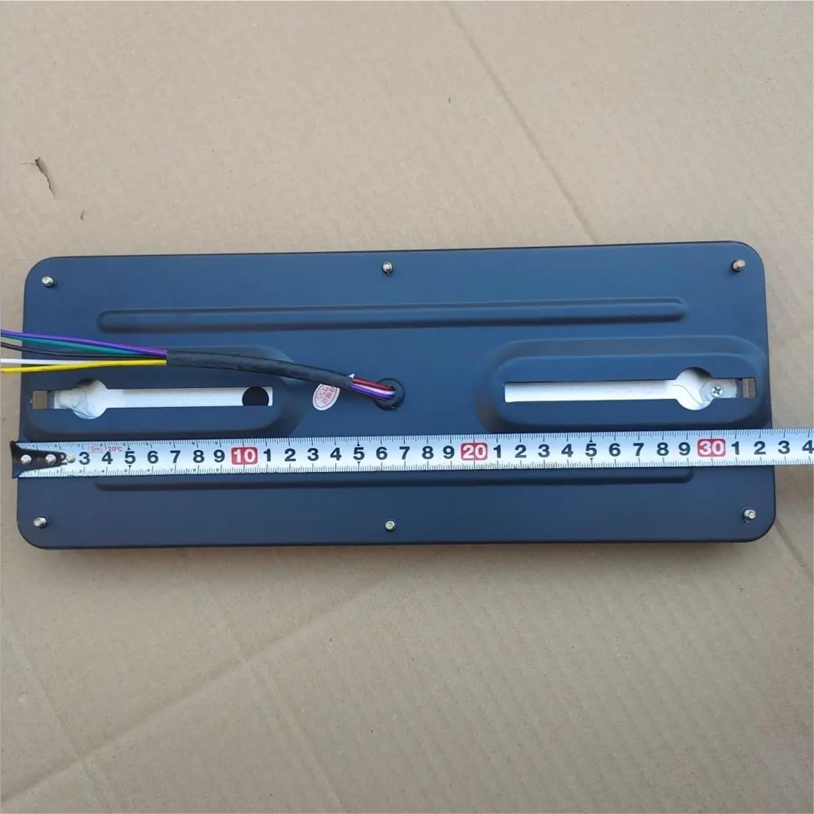 Halogen światła 2 szt. 12/24V LED tylne światło przyczepy tylne światło ciągnika tylne światło światła tylne(24V,33CM 2PCS)
