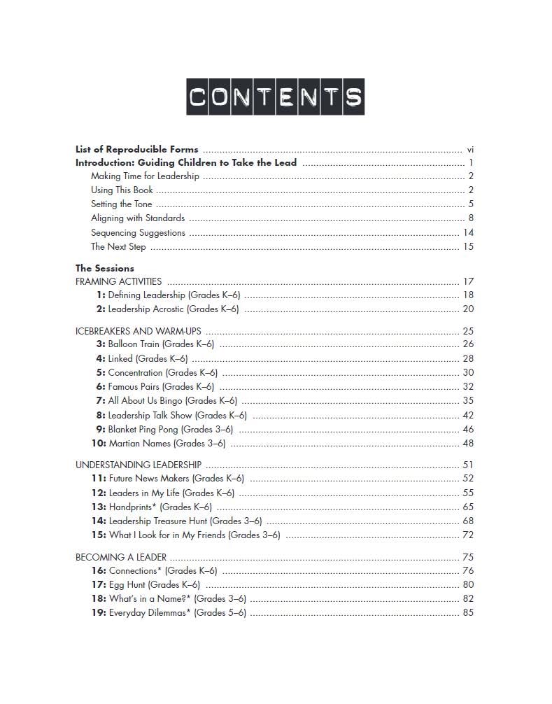 Building Everyday Leadership in All Kids: An Elementary Curriculum to Promote Attitudes and Actions for Respect and Success (Free Spirit Professional(r)) - Image 3