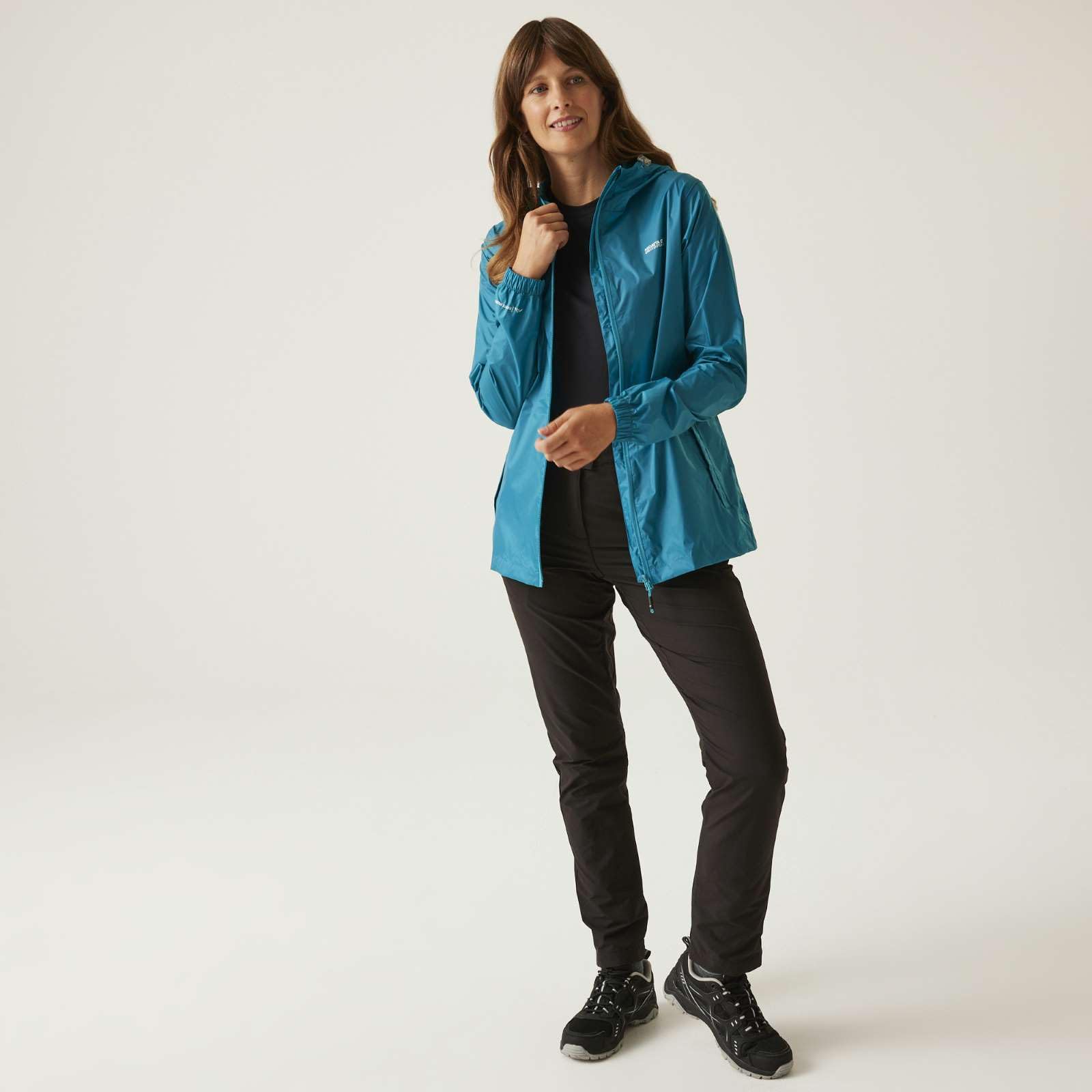 Regatta Womens Pack It Jacket Outdoor Active Jackets Waterproof Shell Chubasquero Mujer (Pack de 1)
