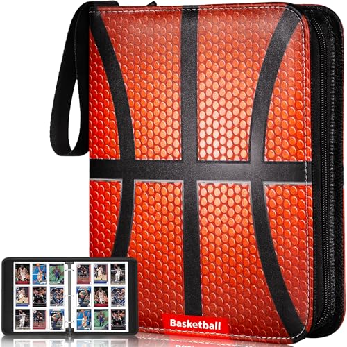 RONMONG Basketball Card Binder 990 Pockets Protective Trading Card Album