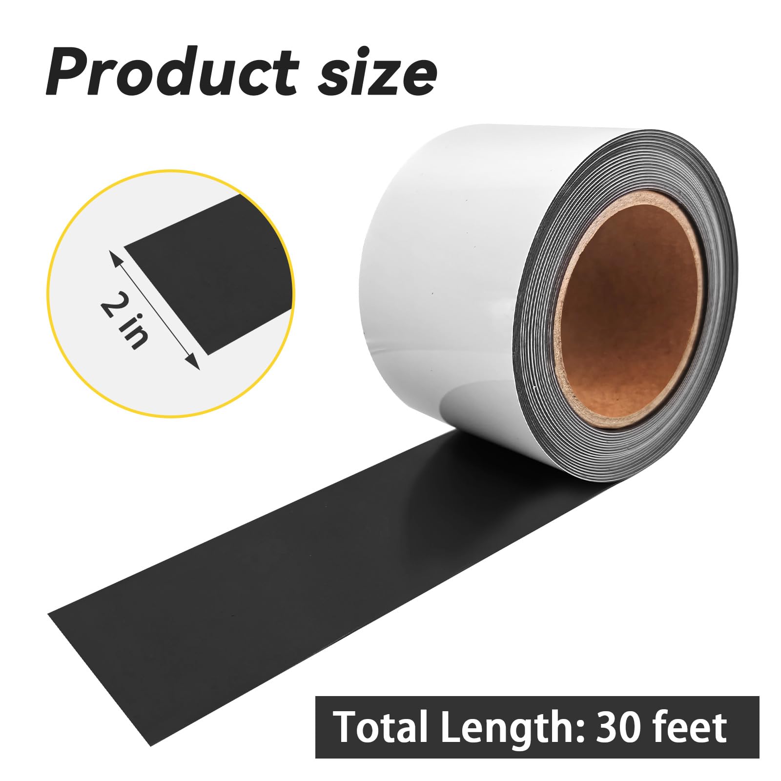 Magnetic Dry Erase Labels - 30ft Roll -2 Magnetic Dry Erase Labels - 30ft Roll -2