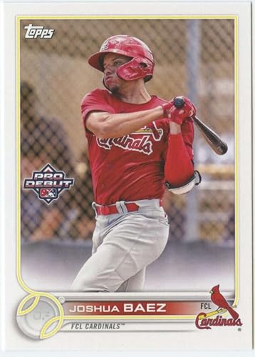 2022 Topps Pro Debut #PD-40 Joshua Baez FCL Cardinals RC Rookie Baseball Trading Card