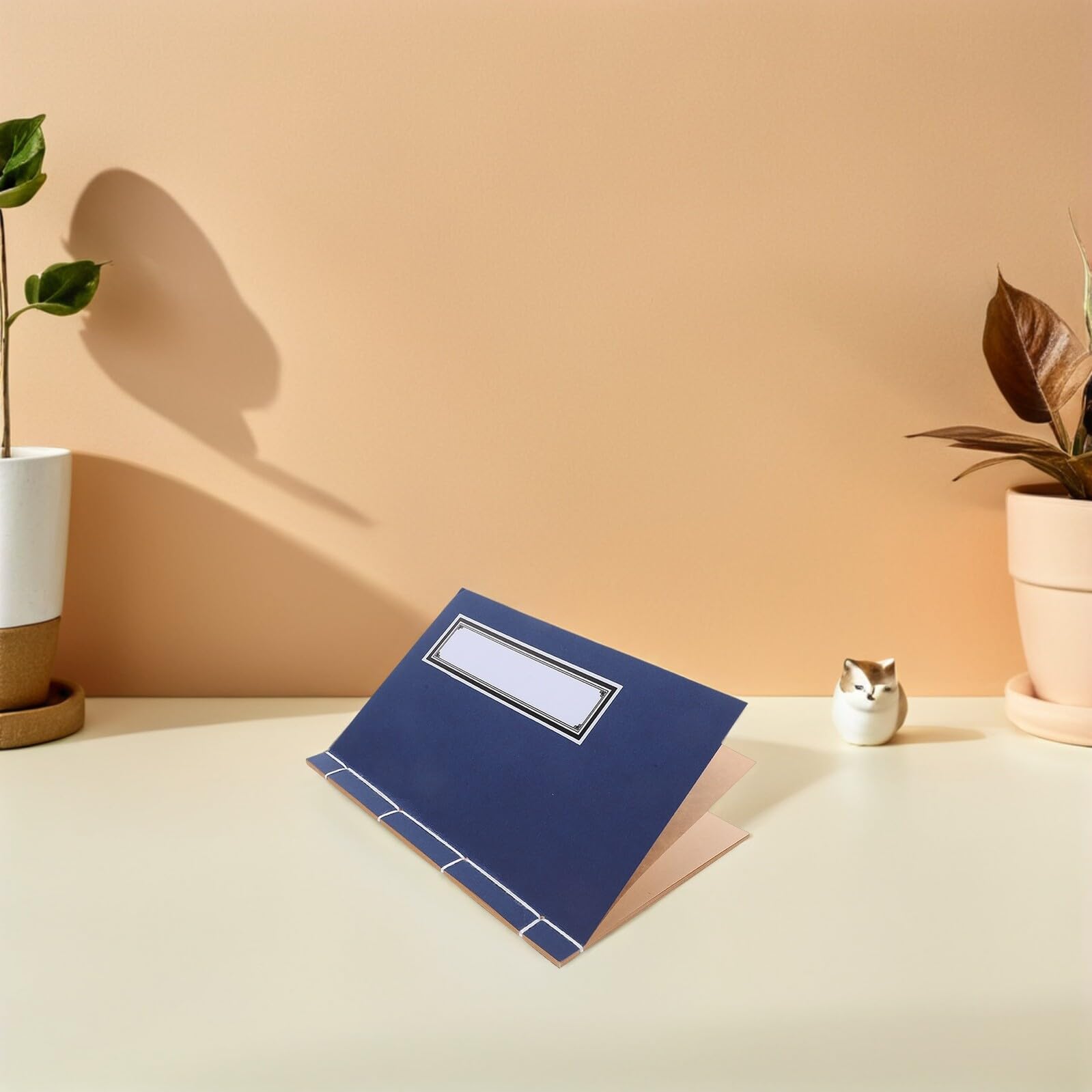 Quaderno Kraft Pagine Bianche Set da 10 Pezzi Diario Portatile Resistente per Scuola Ufficio e Riunioni Materiale per Appunti Creativo e Versatile