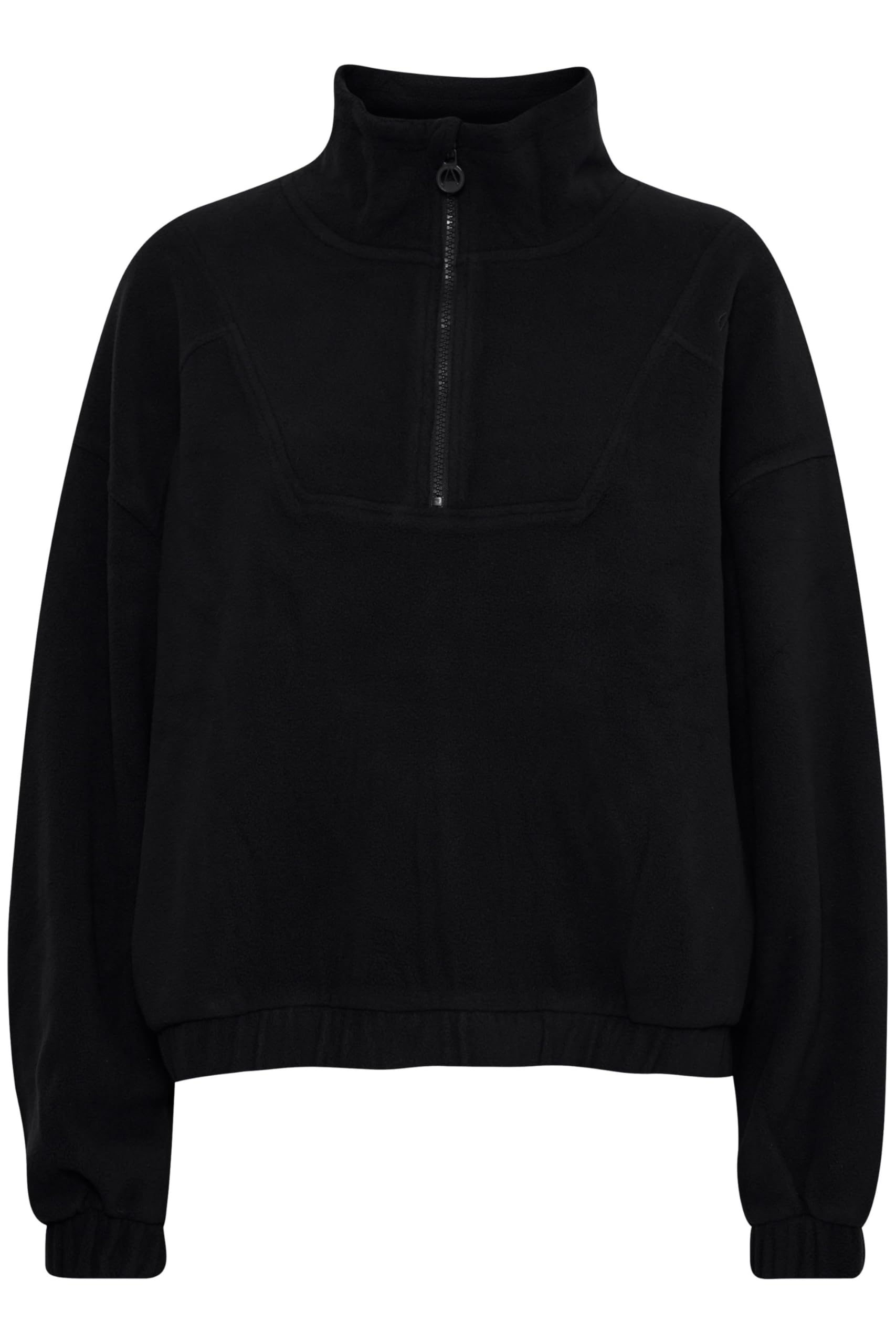 NORTH BEND NBConza Fleecepullover atmungsaktiv modischer Troyer-Pullover mit Stehkragen