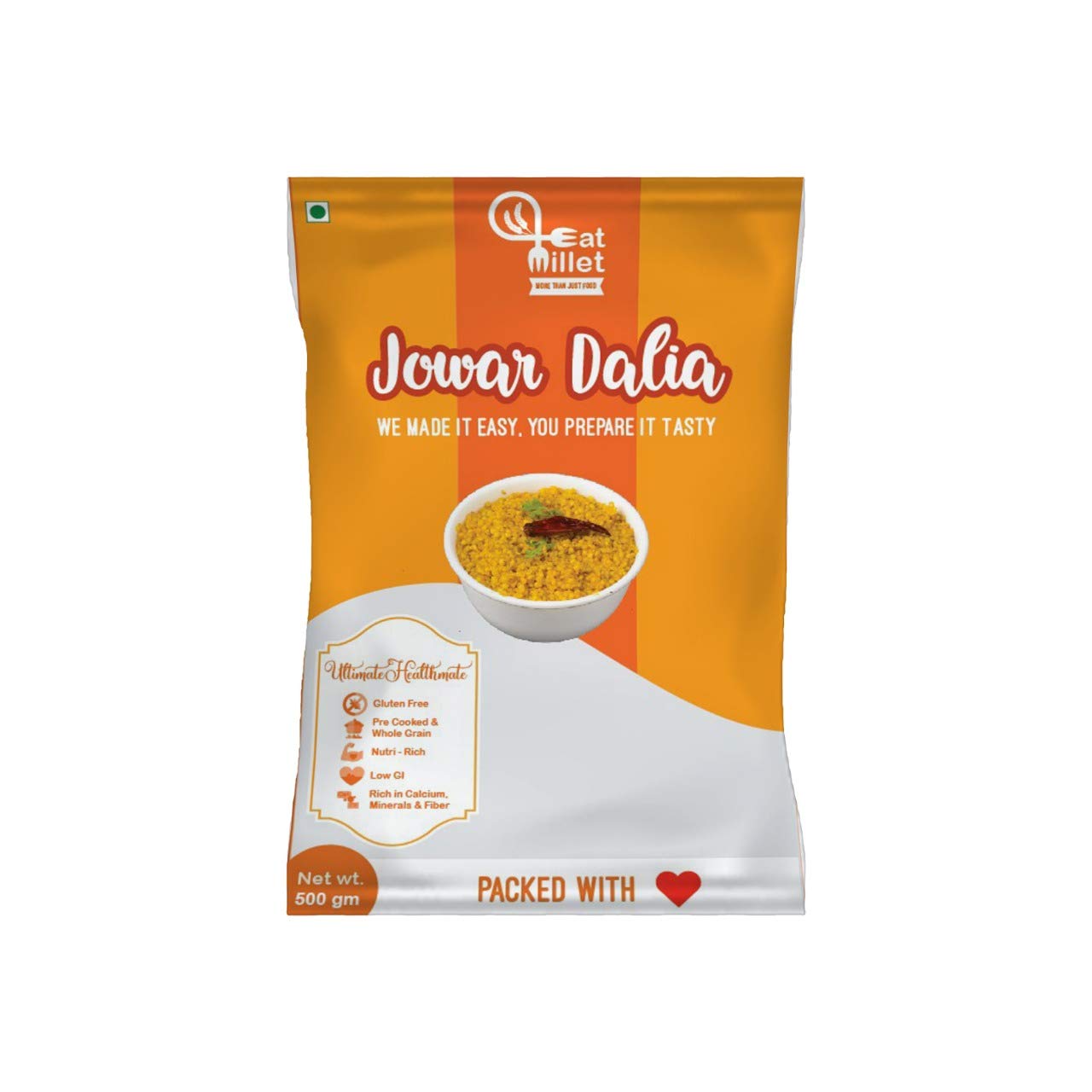 Eat Millet Jowar Dalia 500g (Pk of 3) (B08MWJZFPS) Amazon Price History, Amazon Price Tracker
