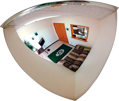 Miniatura 1 de Espejo de cúpula de cuarto, 18" de diámetro - Lote de 4