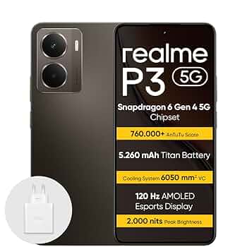 新品 Realme P3 12GB/256GB Antutu約76万 グリーン realme P3 5Gのスペックまとめ！AnTuTu75万でIP66/68/69対応の