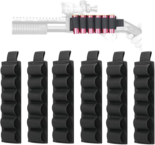 2 paquetes de 6 rondas para cartucho de escopeta de rifle, munición de calibre 1220, organizador de cubetas, bolsa de utilidad MOLLE gancho y lazo disponible en Yaxa Guatemala