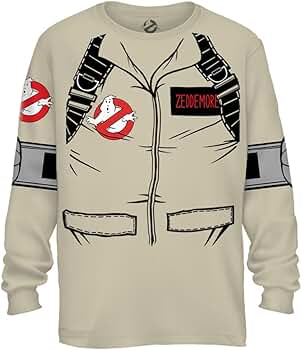 Amazon.com: Mad Engine Back Print Graphic Tees Ghostbusters