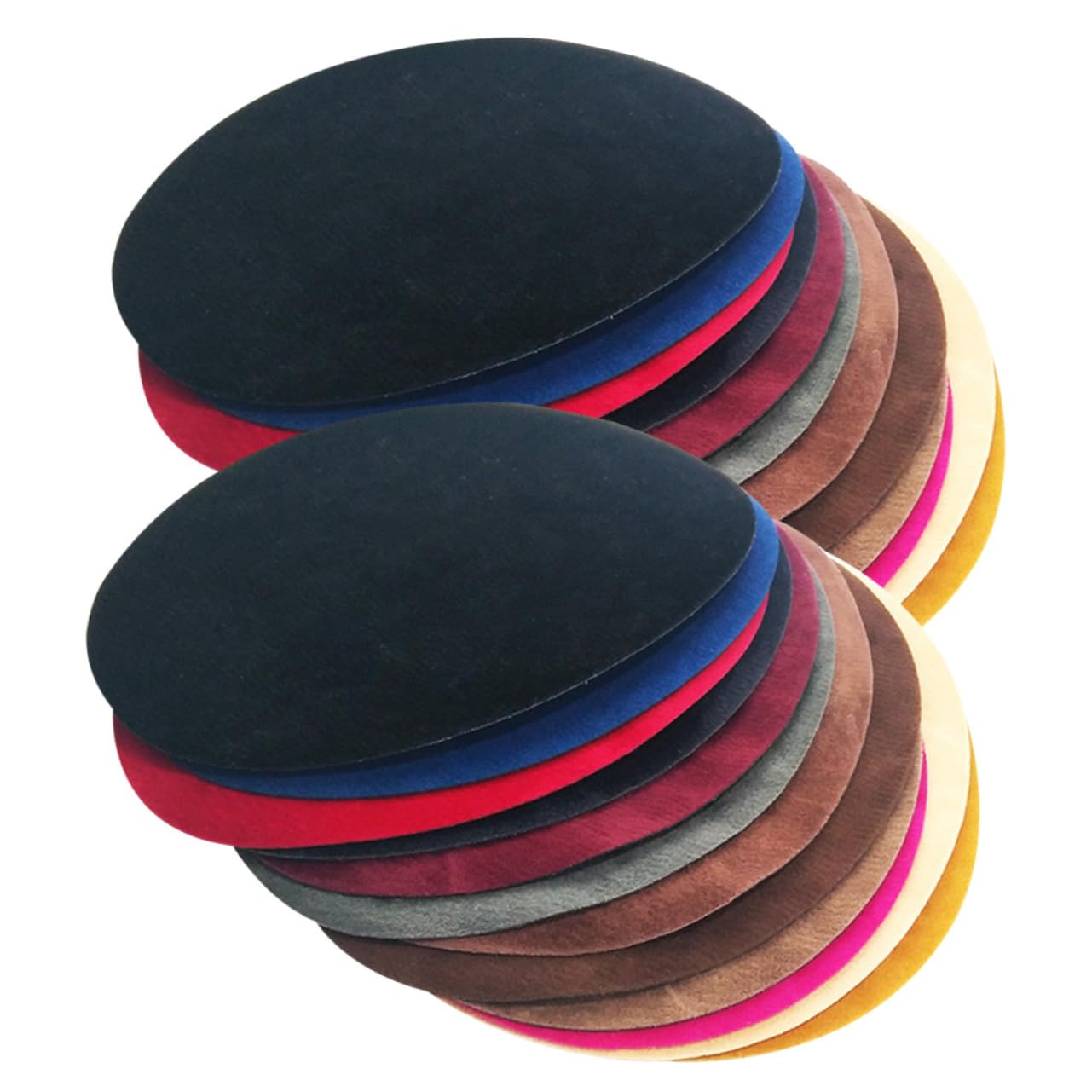Tofficu 96piezas Parche Para Coderas De Ropa Parche De Ovalado Para Reparación De Chaquetas y Suéteres Parches De Costura Decorativos Para Proyectos De