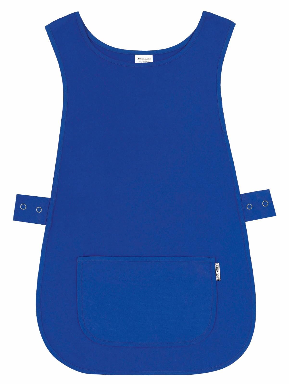 (Xl, Blue) Women Work Tabard With Pocket Apron For Men Cleaning, Salon, Kitchen, Gardening 5061001951031