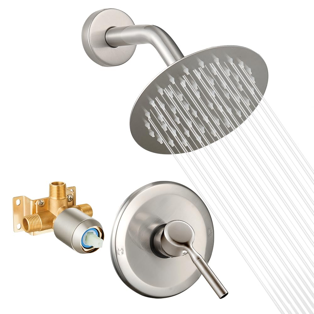 バス・洗面所用品 30 pieces of Shower Heads & Hoses Shower Head And Faucet Set Complete With 6 Inch High