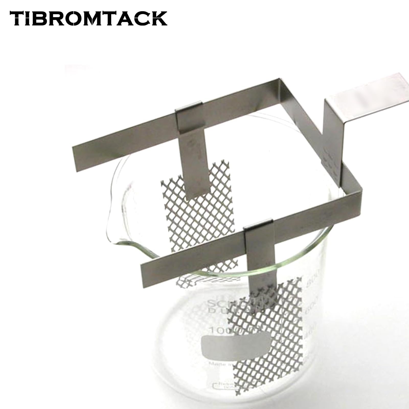 TIBROMTACK Maglia per utensili per placcatura gioielli con manico in titanio anodo maglia con rivestimento in platino per acqua ricca di idrogeno e generatore di acqua ionizzata (100 mm x 30 mm)