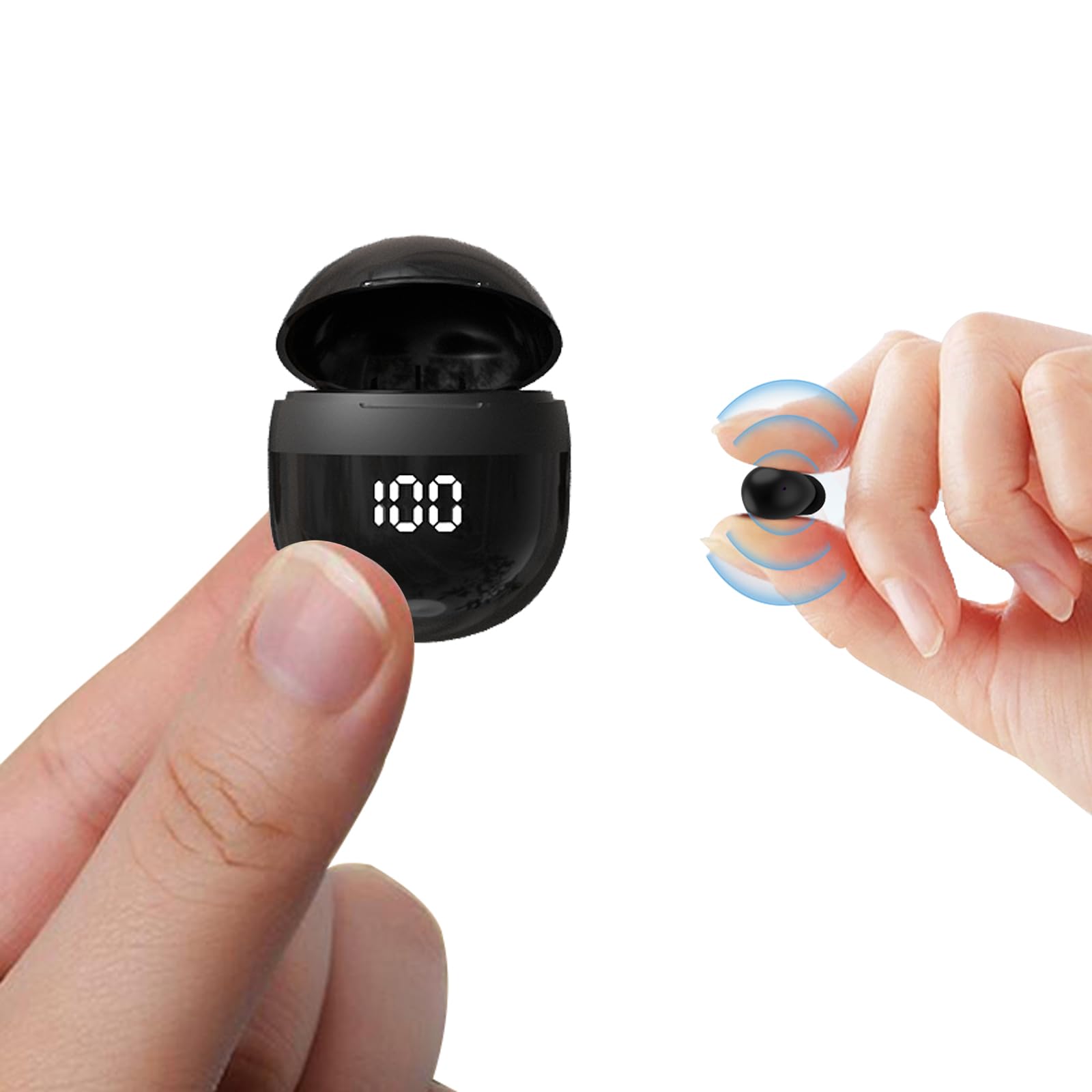 Yihou Ear Buds Invisible Small Mini Sleep Earbuds Headphones Wireless Bluetooth Comfortable Tiny Sleeping Smallest Low Profile Micro