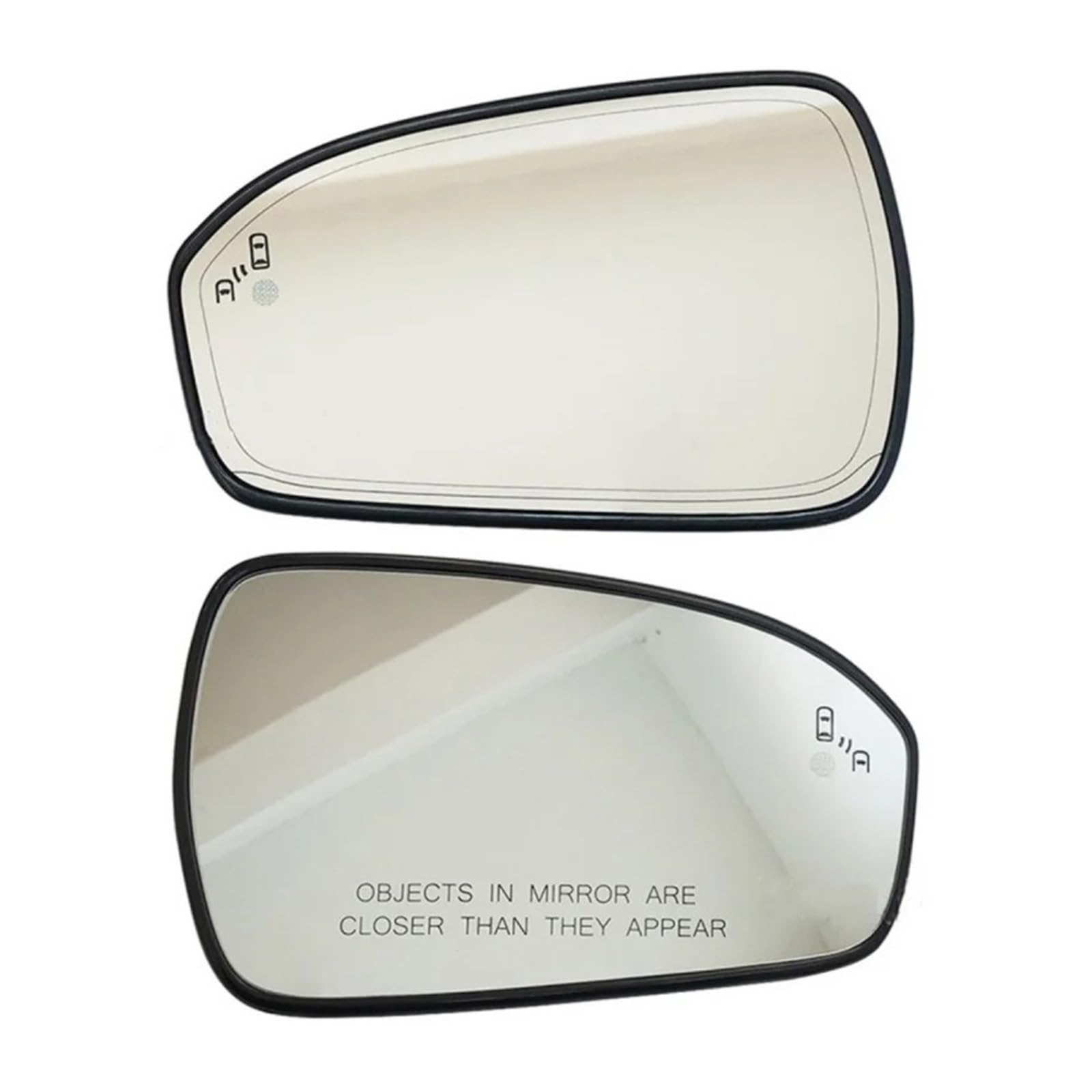 Cristal del espejo retrovisor del lado izquierdo Para Ford Para Mondeo 2013 2014 2015 2016 2017 2018 Espejo Retrovisor Lateral Calefactable Repuesto Automático(1pair)