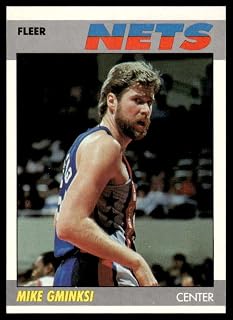 Basketball 1987-88 Fleer #41 Mike Gminski NJ Nets