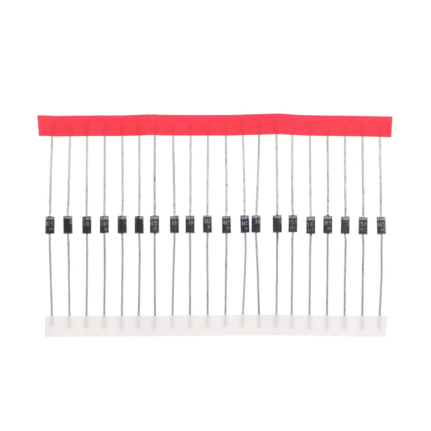 Amazon.co.jp: HUABAN 20PCS 1N5819 ショットキーバリアダイオード 1A