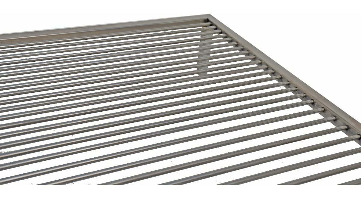 Griglia Argentina Premium - Acciaio Inox Argentina Grill - BBQ Parrilla Asado (61 x 40 cm)