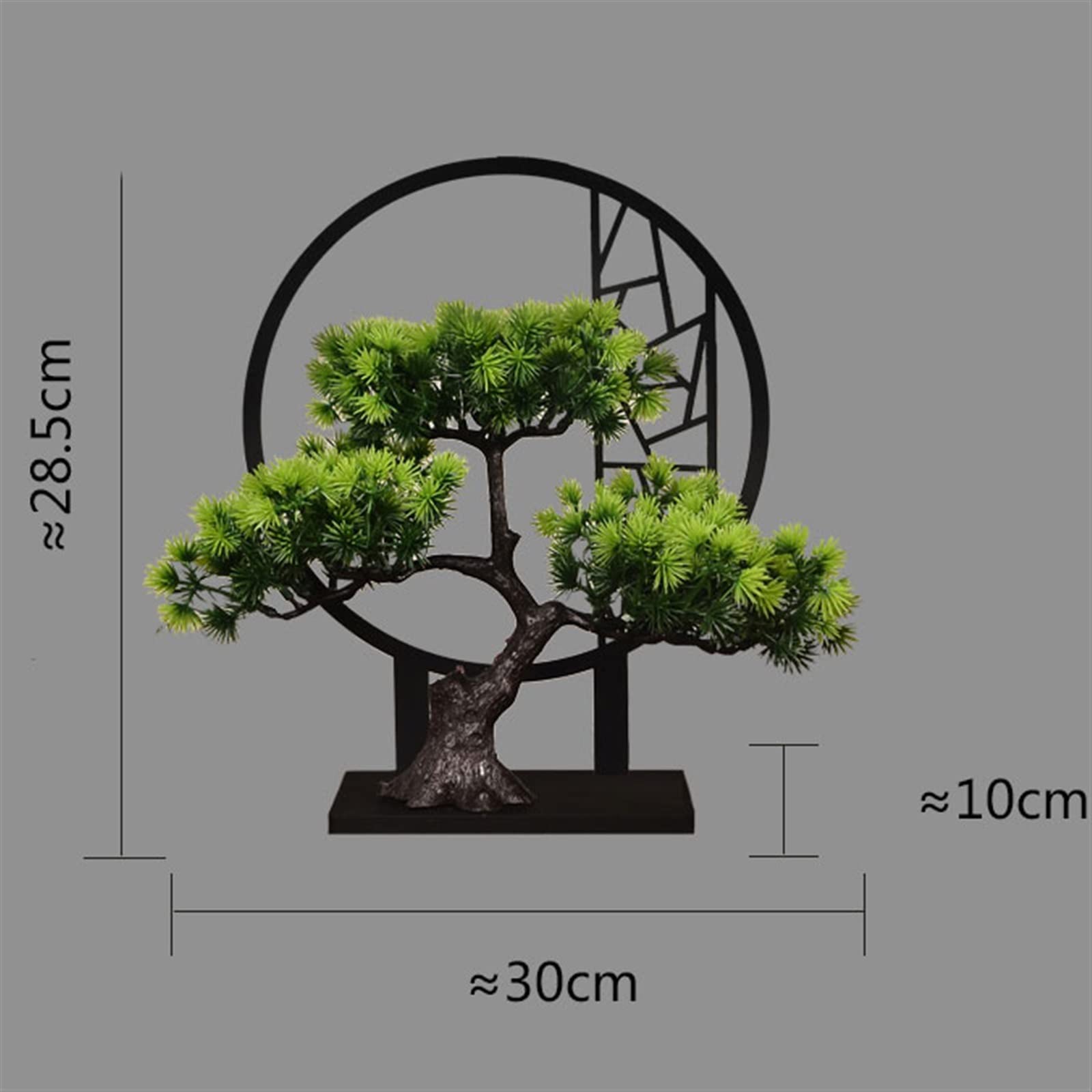 Sztuczne rośliny biurowe Małe sztuczne drzewko Bonsai w doniczce Sztuczna roślina, rośliny Japońskie do ekspozycji wewnątrz i na zewnątrz, dekoracje domu biura