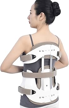 医療用コルセット　背骨/胸椎骨折用　女性用 医療用胸椎コルセット 圧迫骨折（腰椎） サイズ調節可能 - メルカリ