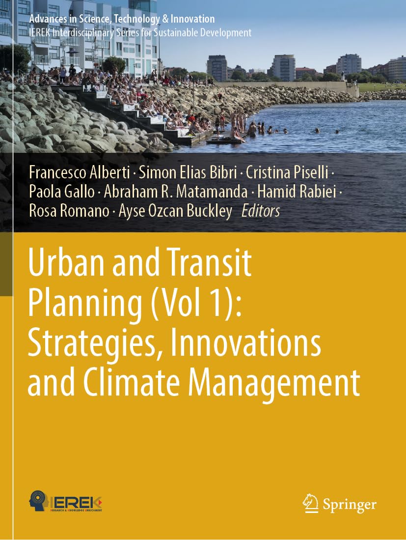 Urban and Transit Planning Vol 1 manuel aménagement urbain durable et transport écologique
