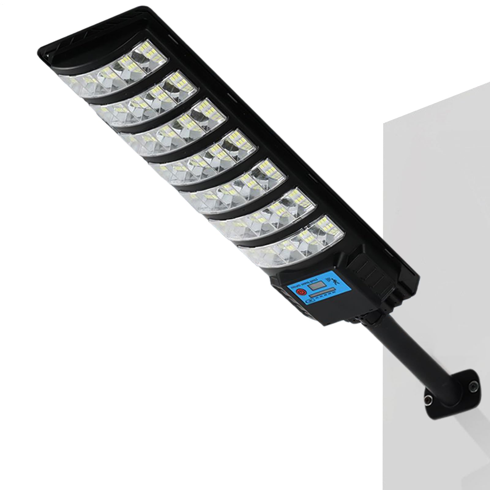 Solar-Stehleuchte, LED, von der Straße der Dämmerung bis zum Morgengrauen mit Fernbedienung