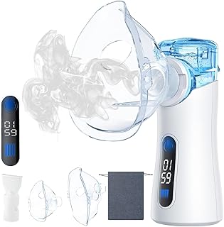 Swift Portable Mini Vaporizer with Storage Bag - 3 Modes Handheld Travel Nebulizer
