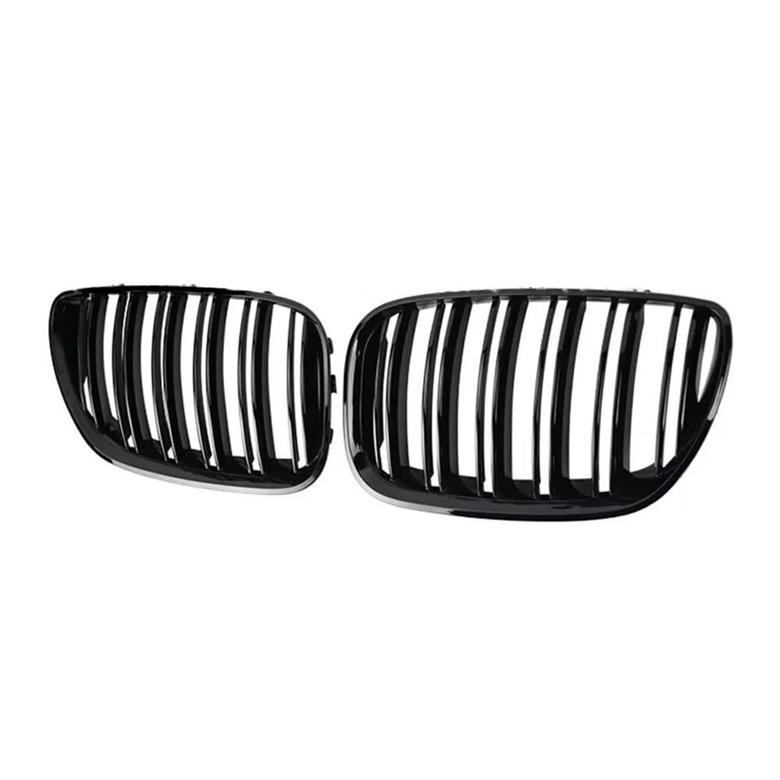 Rejilla delantera para X5 E53 2004 2005 2006, recambio ABS doble línea 51137113733 6