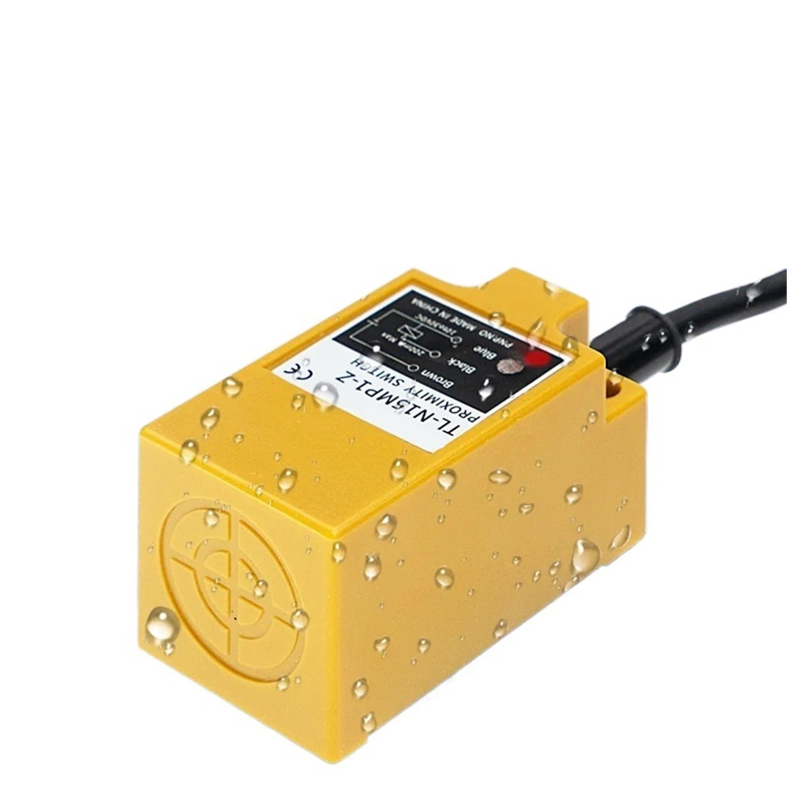 1pcs Square Proximity Switch Metal Induction TL-Q5MC1 Three-Wire NPN Normally Open PNP Normally Closed Magnetic Sensor(TL-N5MN1-Z)