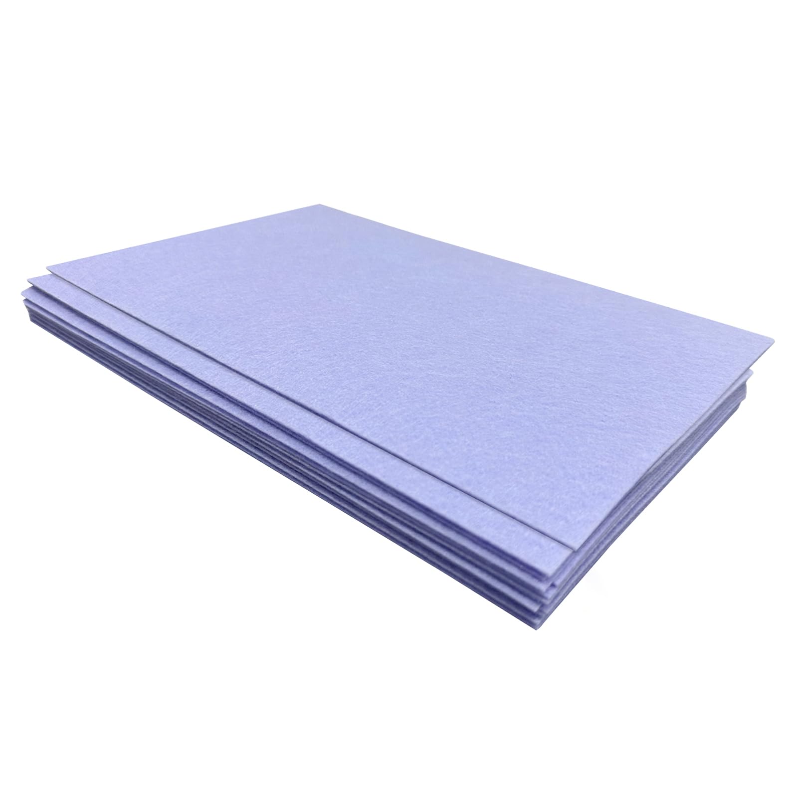 Jtnohx Stiff Felt Sheets, 11 Pcs Felt Fabric, 17.78×28.7cm Colour Fabric Square for Crafts, Craft Material for Sewing(Light Purple) — image 1