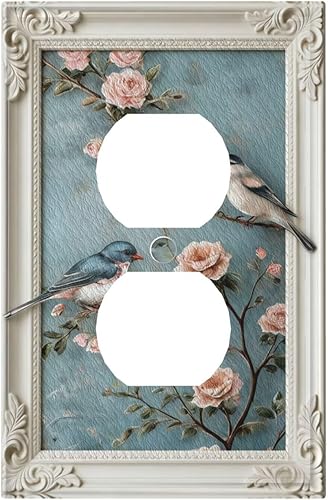 Miniatura 137 de Cubiertas Decorativas de Arte para Interruptores de Luz, Hojas de Otoño, Placa de Pared de Palanca Individual, Cubierta Decorativa de Interruptor,