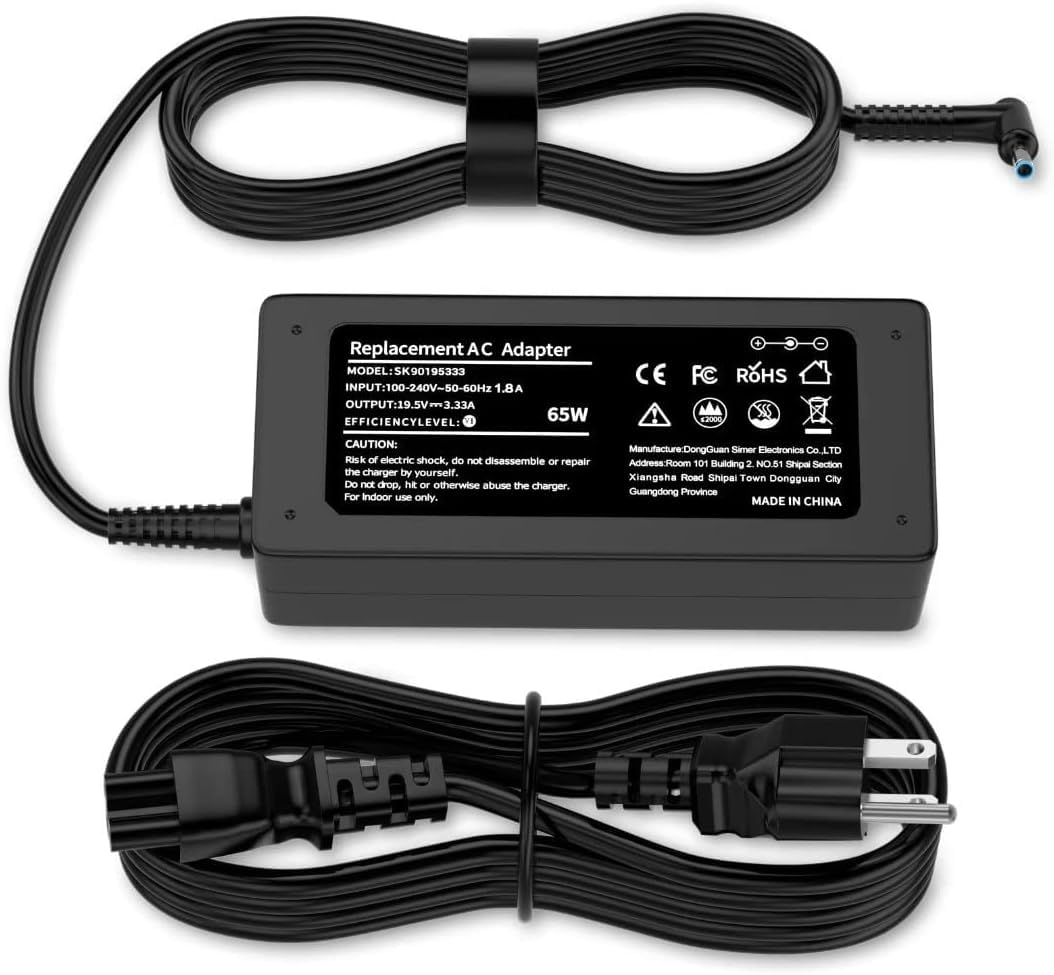 AC Adapter Charger for HP 17-p120wm 17-p121wm 17-p147cl. by Galaxy Bang USA®