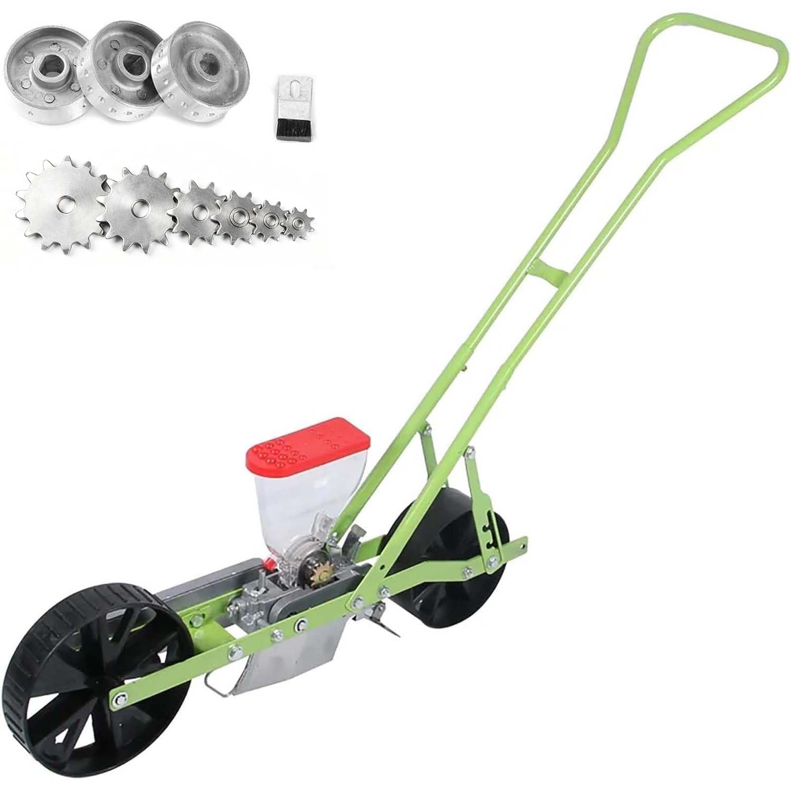 Siewnik Ręczny Do Warzyw, Precyzyjny Siewnik Ogrodowy, Głębokość Siewu 0–5 Cm, Można Sadzić Nasiona Mniejsze Niż 10 Mm, Do Marchwi, Cebuli, Kolendry, Sałaty, Selera, Sałaty I Szpinaku(1-row)