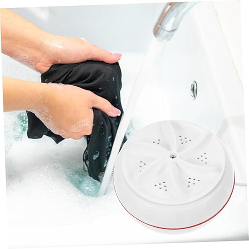 Miniatura 7 de VILLCASE Mini lavadora portátil con carga USB, lavadora compacta para viajes, dormitorio, ropa interior, calcetines, eliminación rápida de manchas,