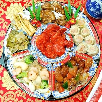 Amazon.co.jp: 中華おせち オードブル 202 東山 オードブル皿あり 2～3