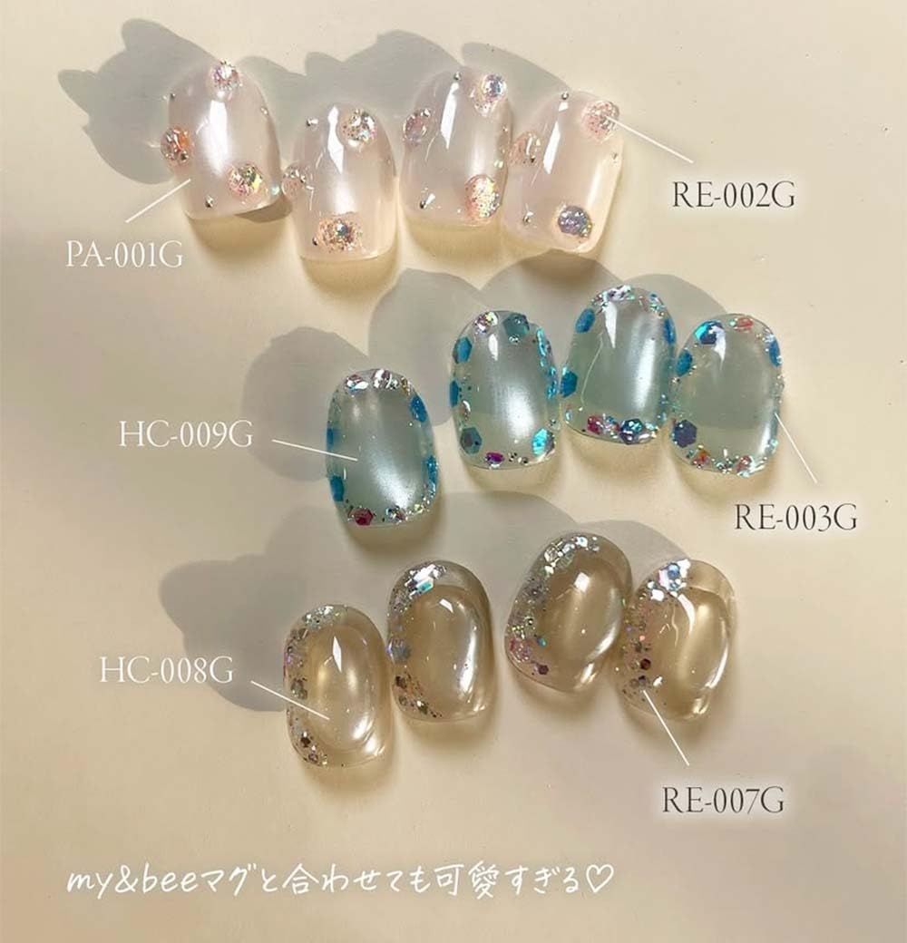 Amazon.co.jp: my&bee マイビー カラージェル リフレクション 全12色