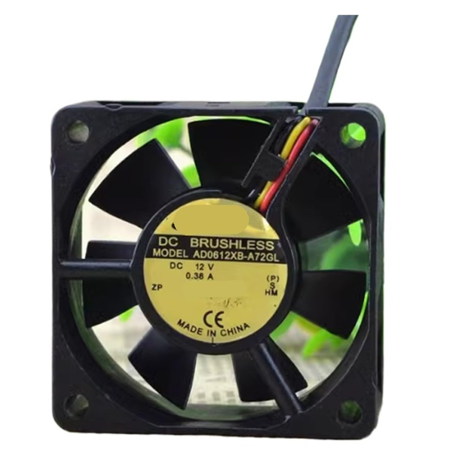 YMUGUEGH 6CM 12V 0.38A 60 * 60 * 25MM AD0612XB-A72GL fan