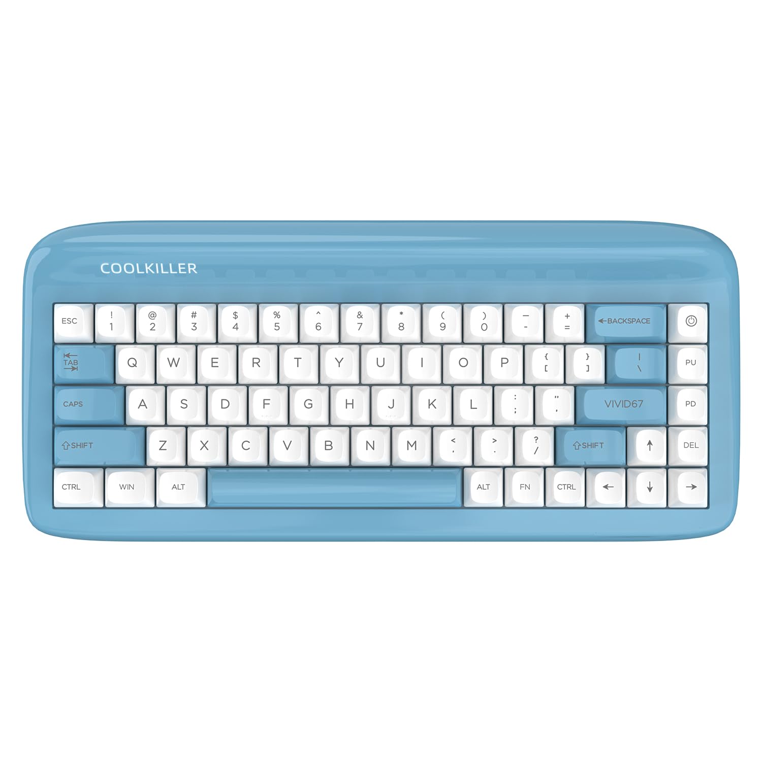 Amazon | CoolKiller VIVID67 65% ゲーミング メカニカルキーボード