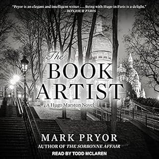 The Book Artist Audiolibro Por Mark Pryor arte de portada