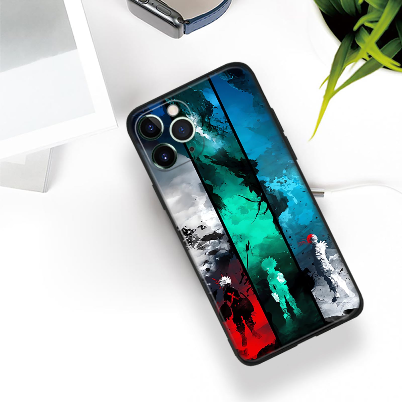 Apple - ★kaachan★ Amazon.com: Akatxezy Deku, Kacchan and Shoto Japanese Anime