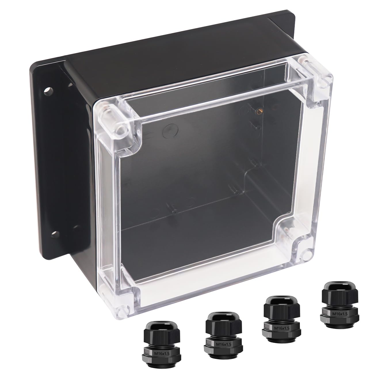 Waterproof Electrical Project Box - Clear ABS Case -18