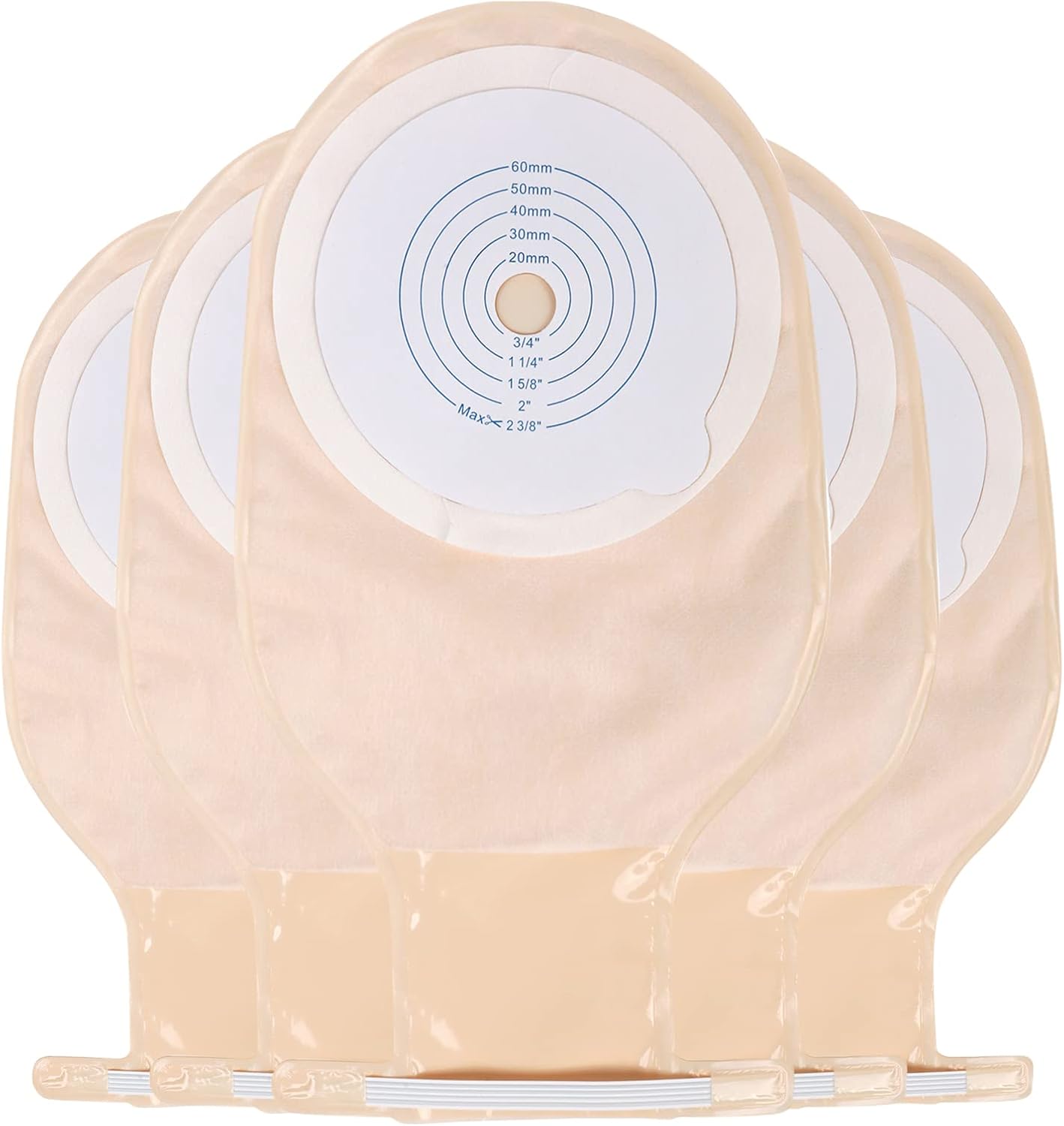 OSTUPMED 20Pcs Medical Dressings DoubleAdhesive Protection Colostomy Bags for