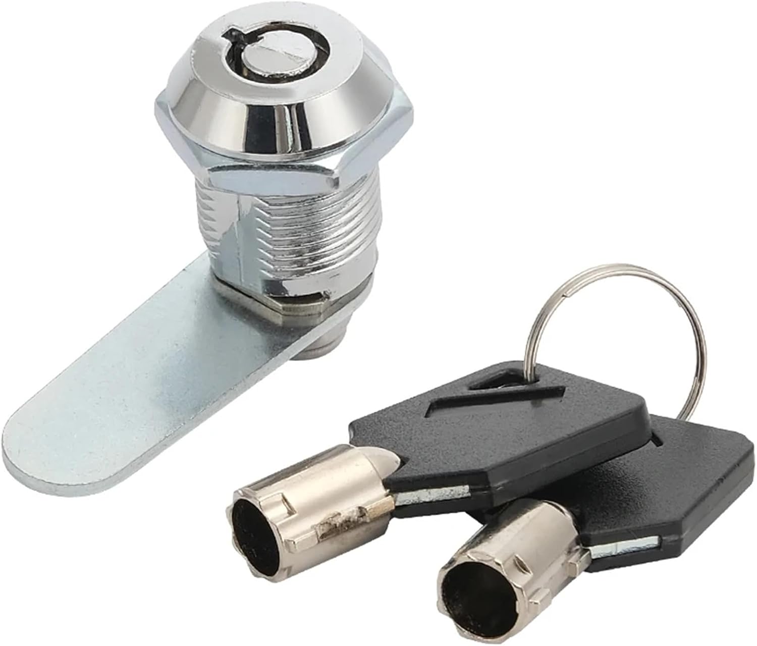 MS402 Cylinder Locks Door Cabinet Mailbox Padlock Drawer Cupboard Box Lock with 2 Keys 1Pcs(30MM)