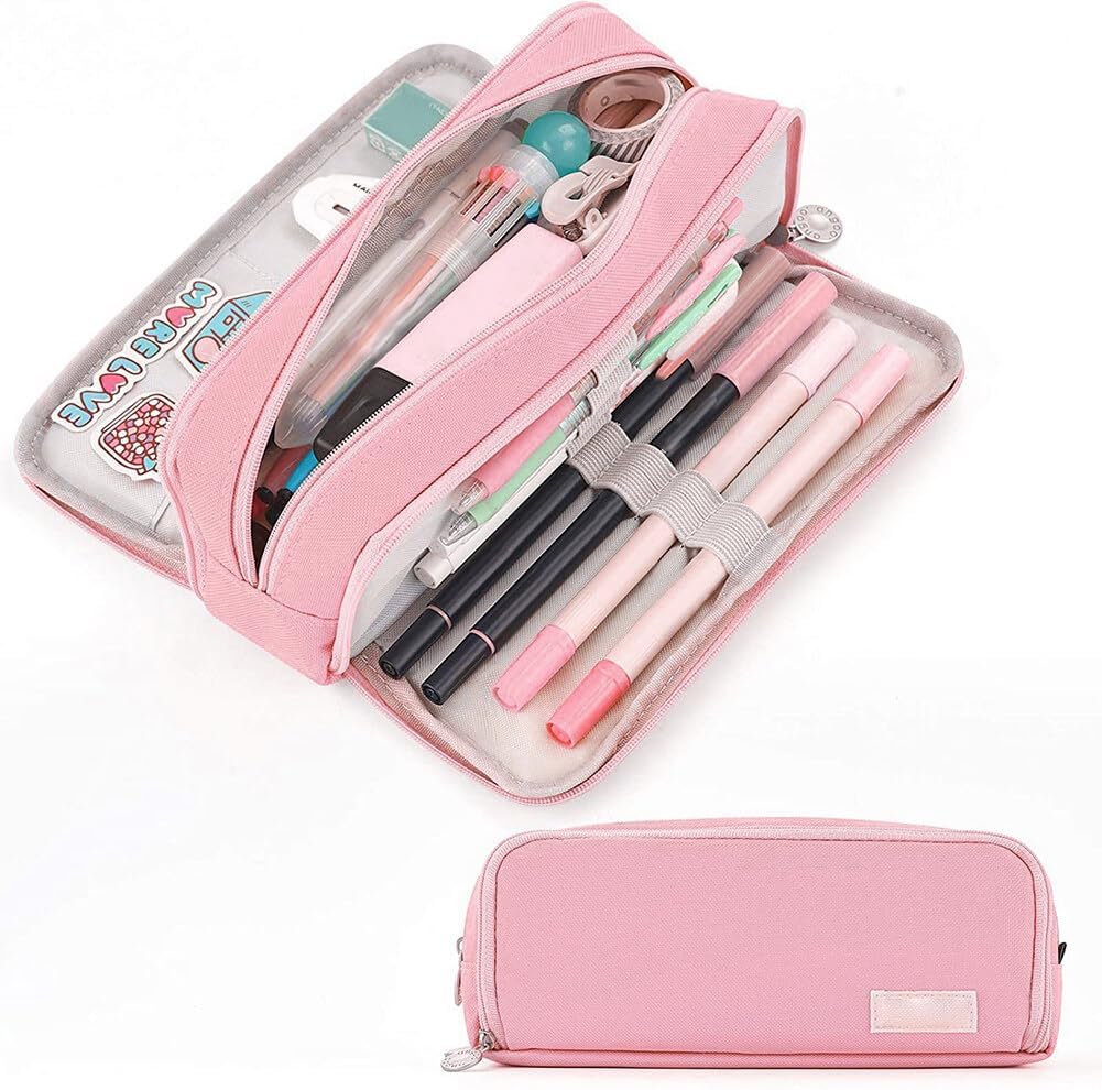 Trousse Scolaire Grande Capacité - Trousse à Crayons 4 Compartiments Sac à Crayons - Violette - pour Femmes Hommes Filles Garçons Violette - Bagagerie - Maroquinerie Trousse Scolaire Grande Capacité - Trousse à Crayons 4 Compartiments Sac à Crayons - Violette - pour Femmes Hommes Filles Garçons Violette - Bagagerie - Maroquinerie