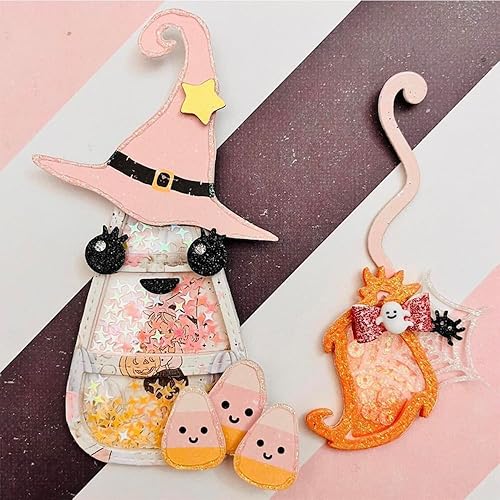 KSCRAFT Plantillas de troqueles de corte de metal para manualidades, álbumes de recortes, decoración en relieve, tarjeta de papel DIY